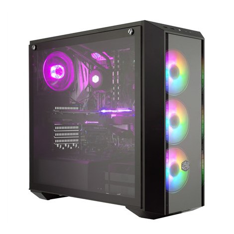 Cooler Master | MASTERBOX PRO 5 ARGB | Side window | Black | Mid-Tower | Power supply included No | ATX - 3